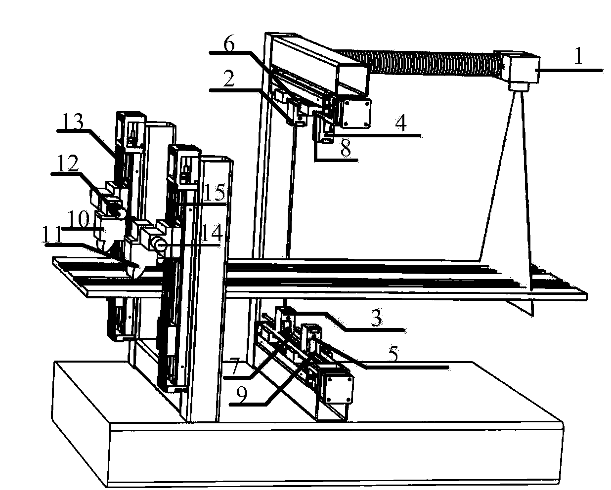 Intelligent gluing device and method for rubber waterstops different in specification