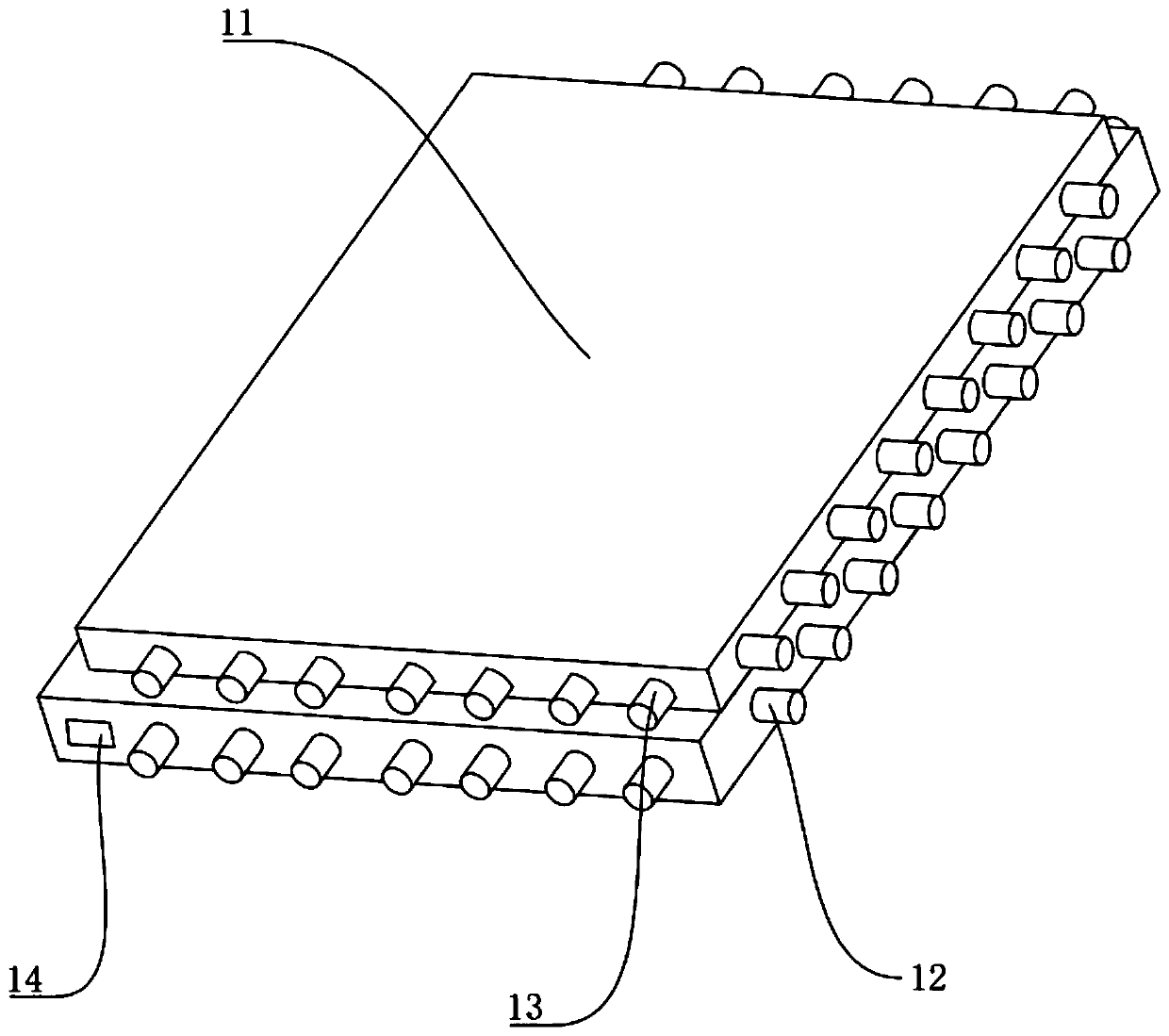 Anti-theft safety device and method for bank vault