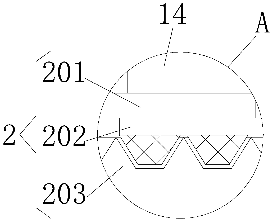 Workpiece stabilizing and fixing mechanism for machining grinding machine