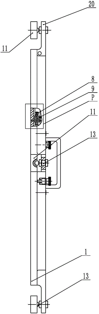 Flexible hinge and floating frame matched clamping and positioning device for optical component