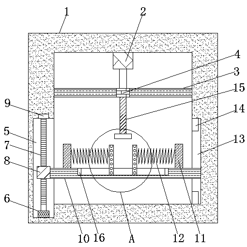 Chemical experimental reaction tank capable of accelerating chemical reaction