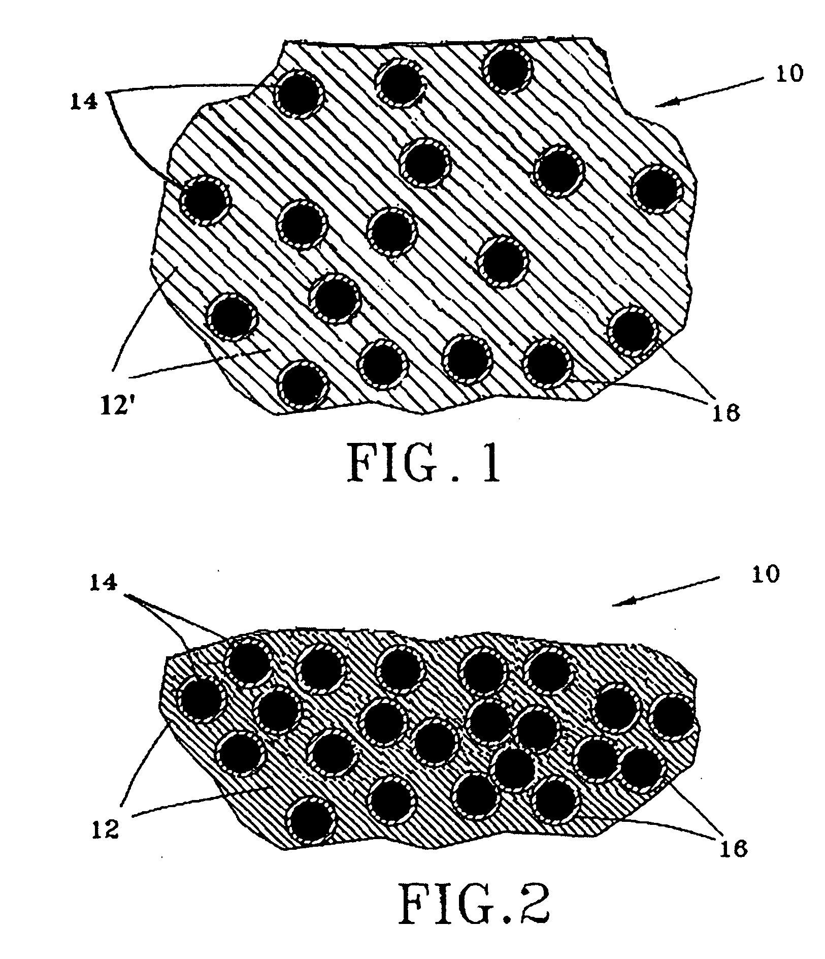 Thermal transient suppression material and method of production