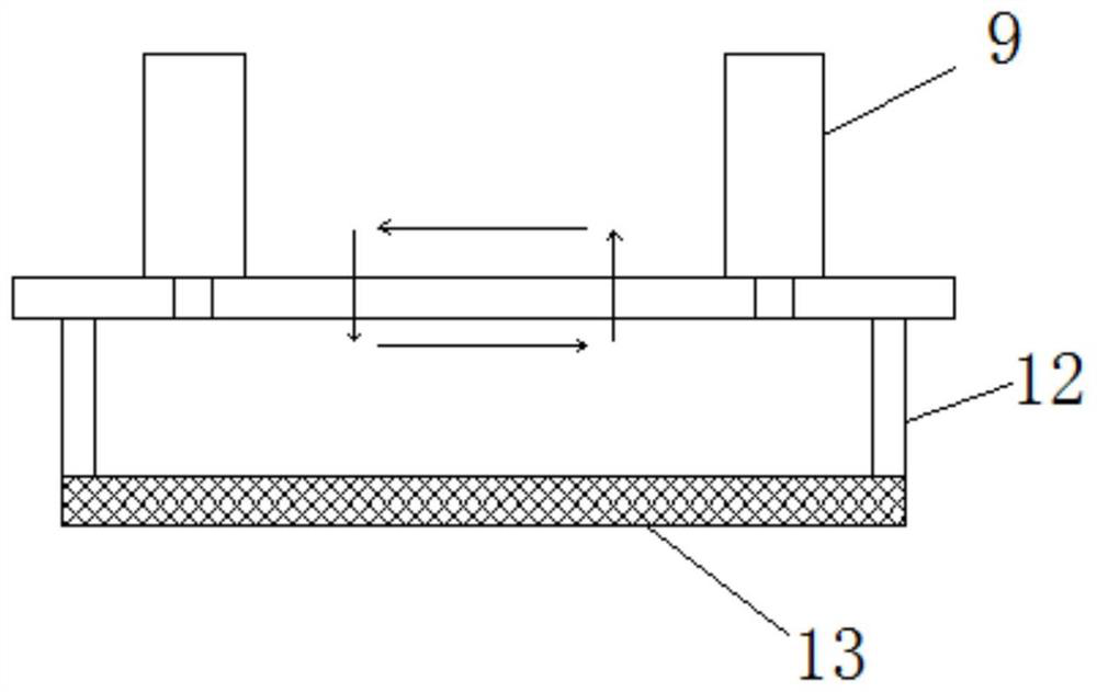 Device for accelerating air flow in mechanical equipment control cabinet for heat dissipation