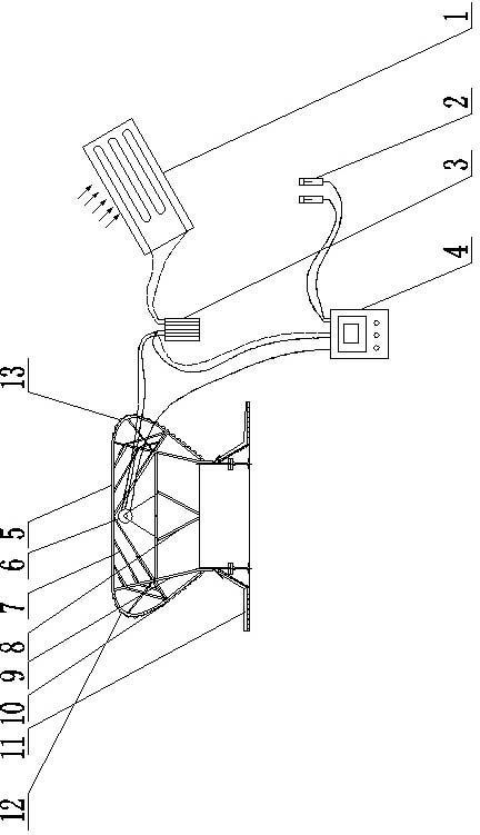 Solar roof ventilating device and method of zero energy consumption unattended power plant