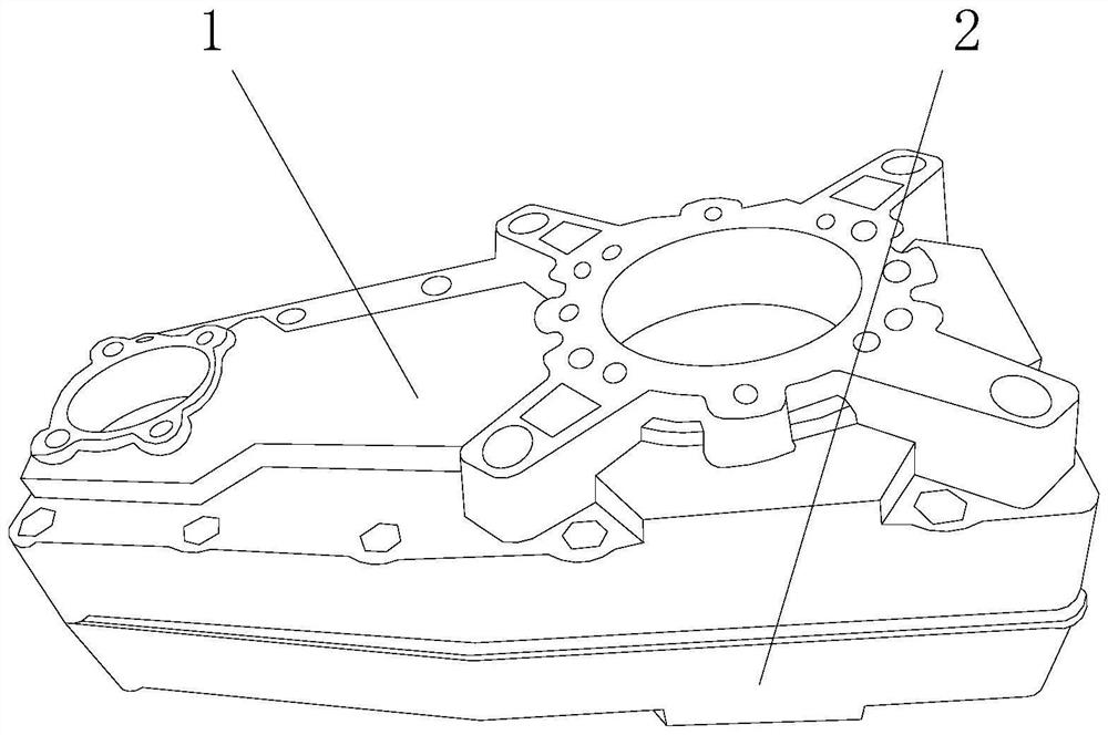 Motor assembly mounting box for hoisting equipment