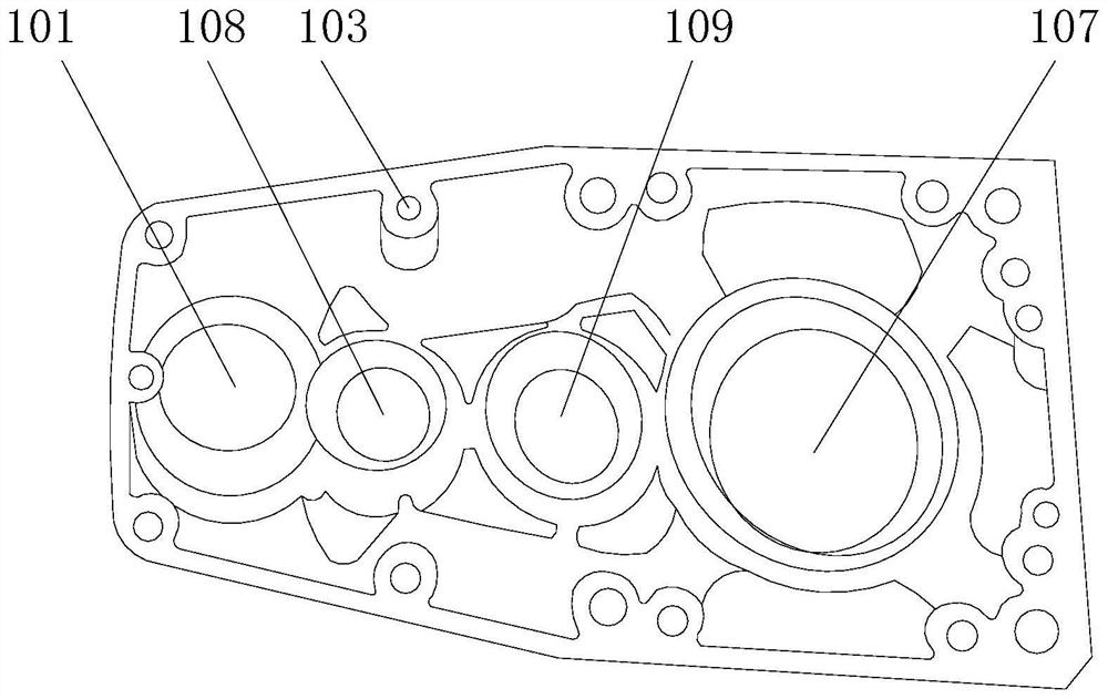 Motor assembly mounting box for hoisting equipment