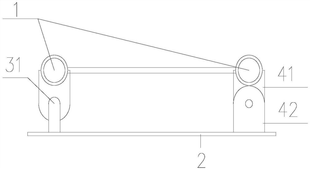 Anti-climbing device for substation truss