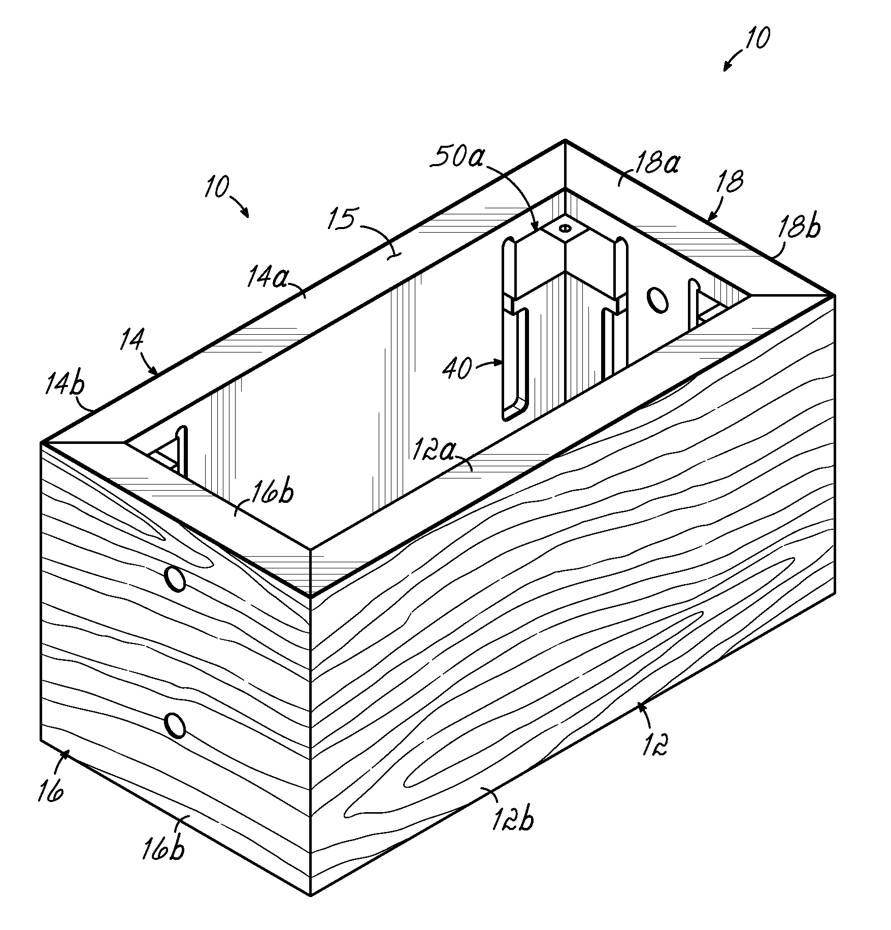 Decorative structure and method for same