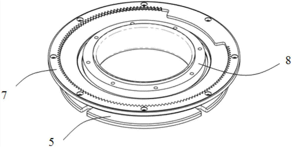 Linkage table rotating base