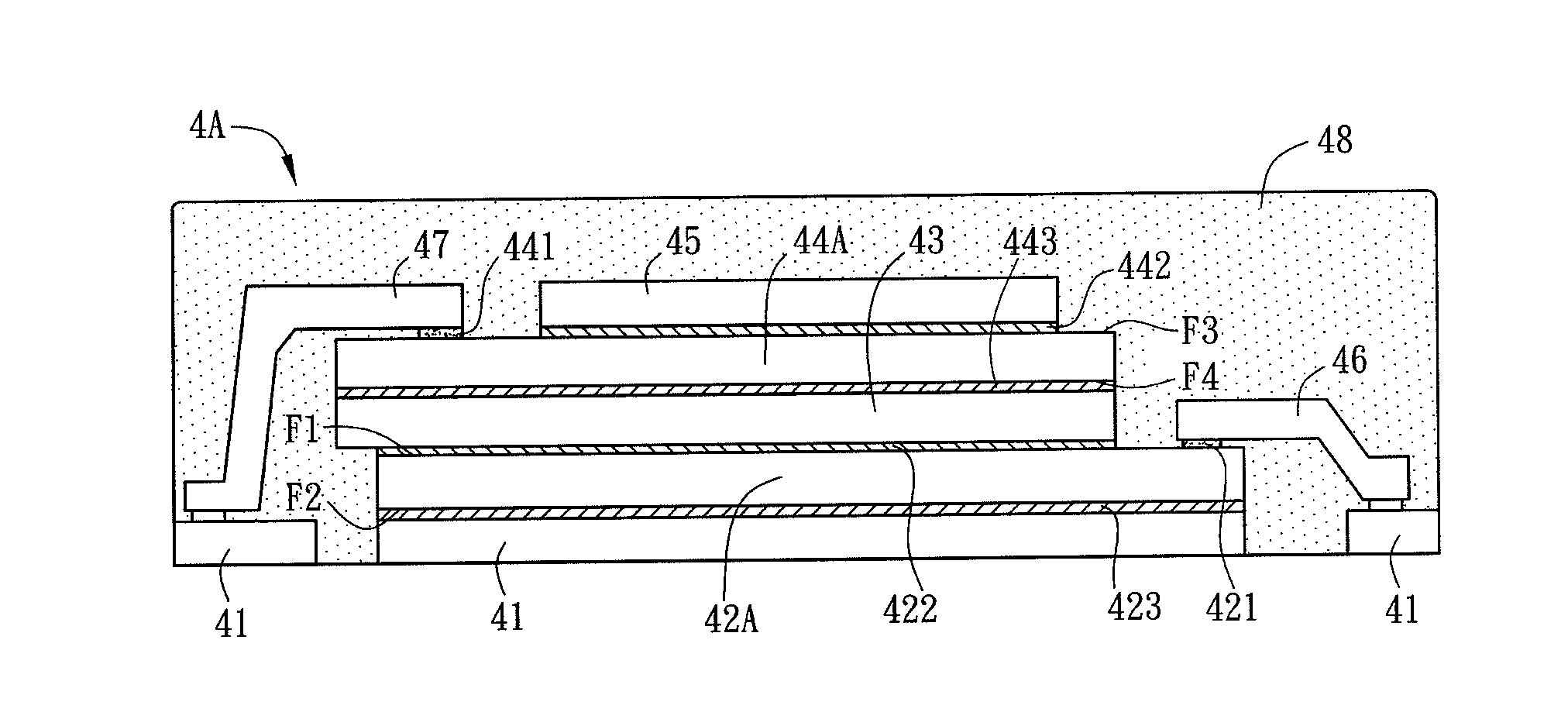 Power semiconductor package structure and manufacturing method thereof