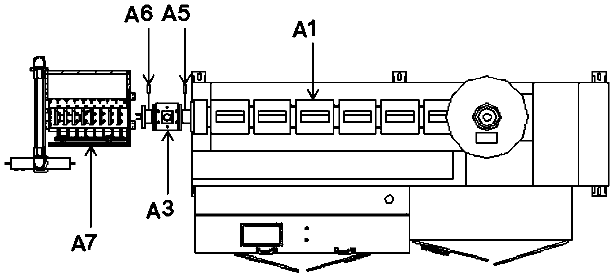 Door gasket processing and production assembly line