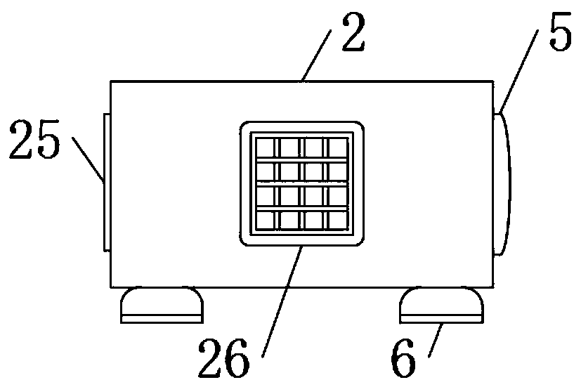 A floor-standing laser plant growth lamp and its installation device