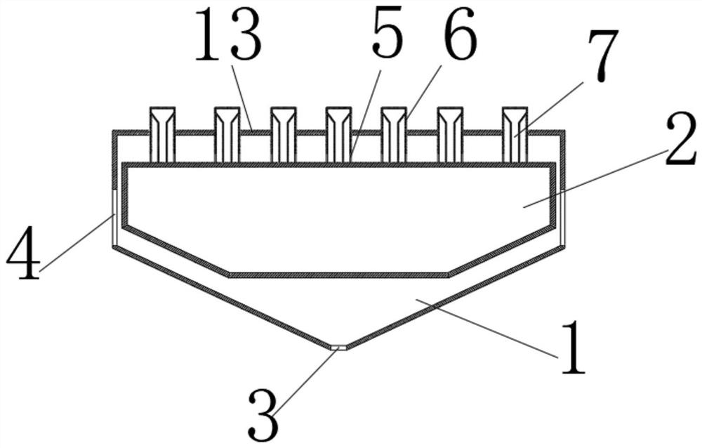 Large-flow anti-blocking inspection well cover