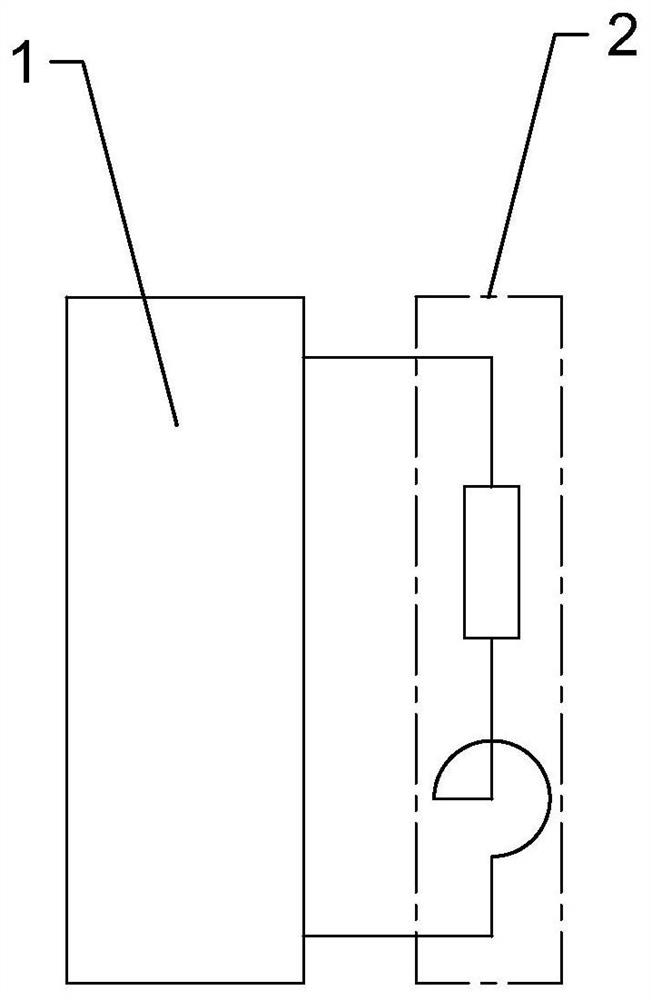 Sudden short circuit test method based on power electronic high-power power supply