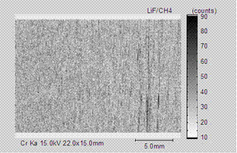 Method for rapid characterization of segregation of bearing steel by using electronic probe