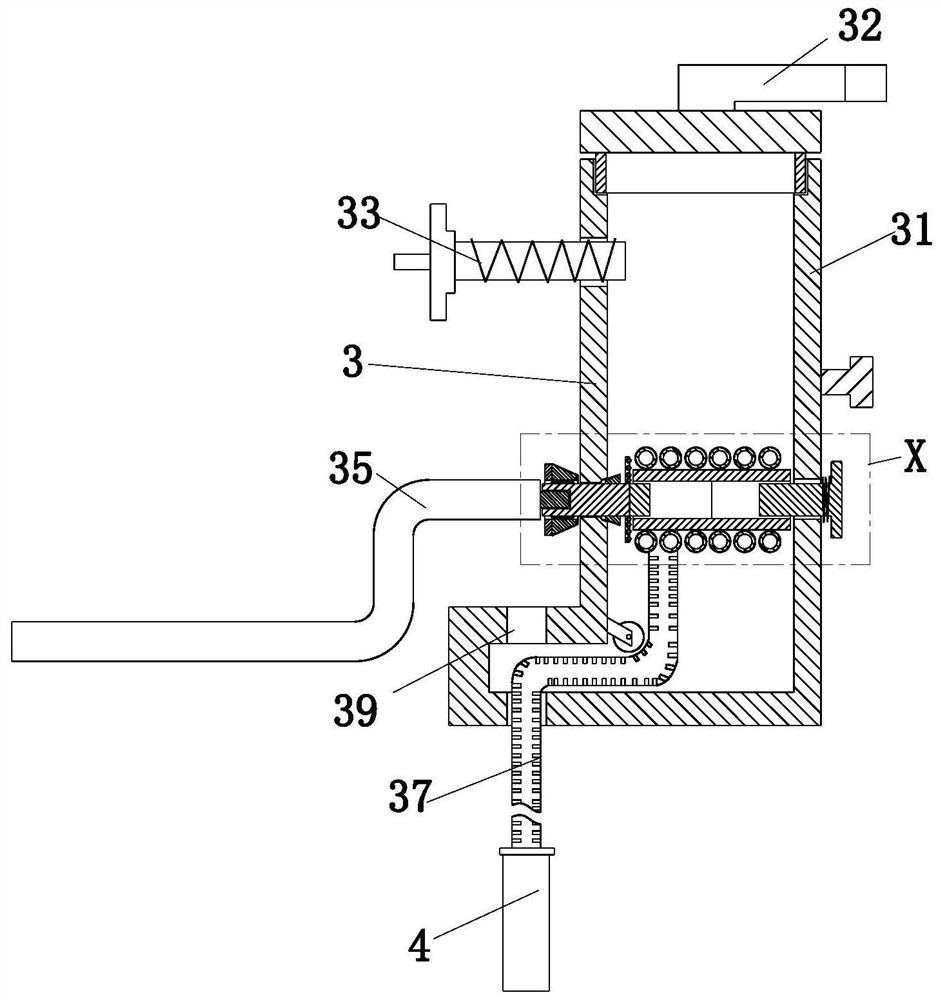 An auxiliary device for design and decoration of large indoor background walls