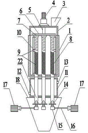 Electromagnetic reduction roasting method and device for manganese oxide ores