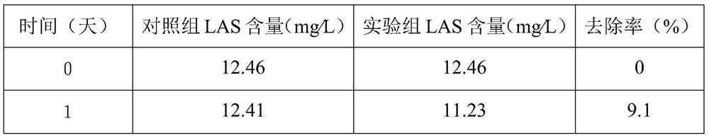 Alicyclobacillus aeris for degrading anionic surfactant and application