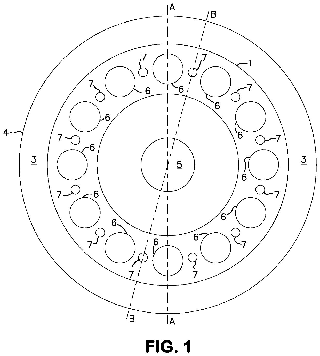 Fluidic burner with heat stability