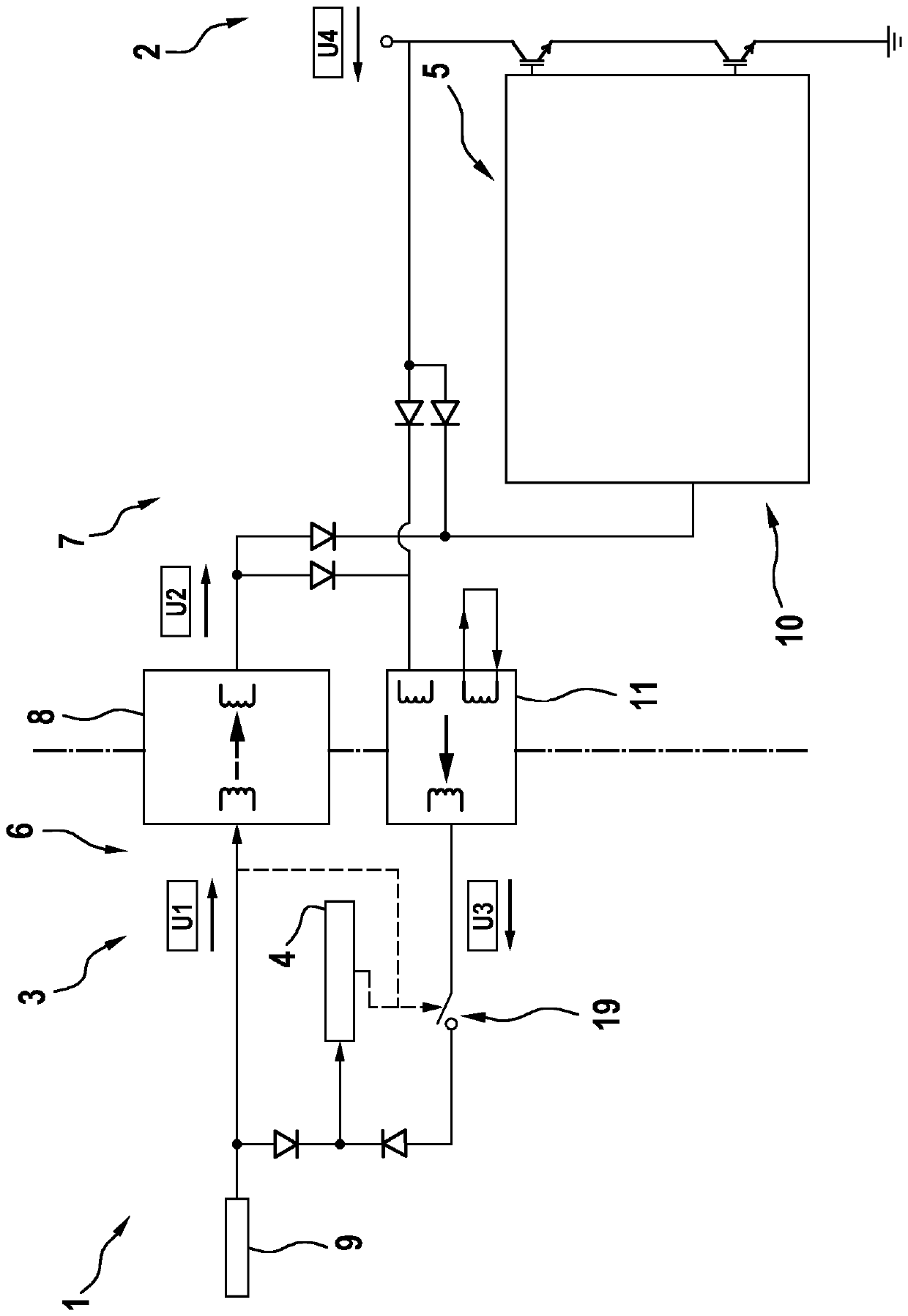 Device and method for operating a motor vehicle, and motor vehicle