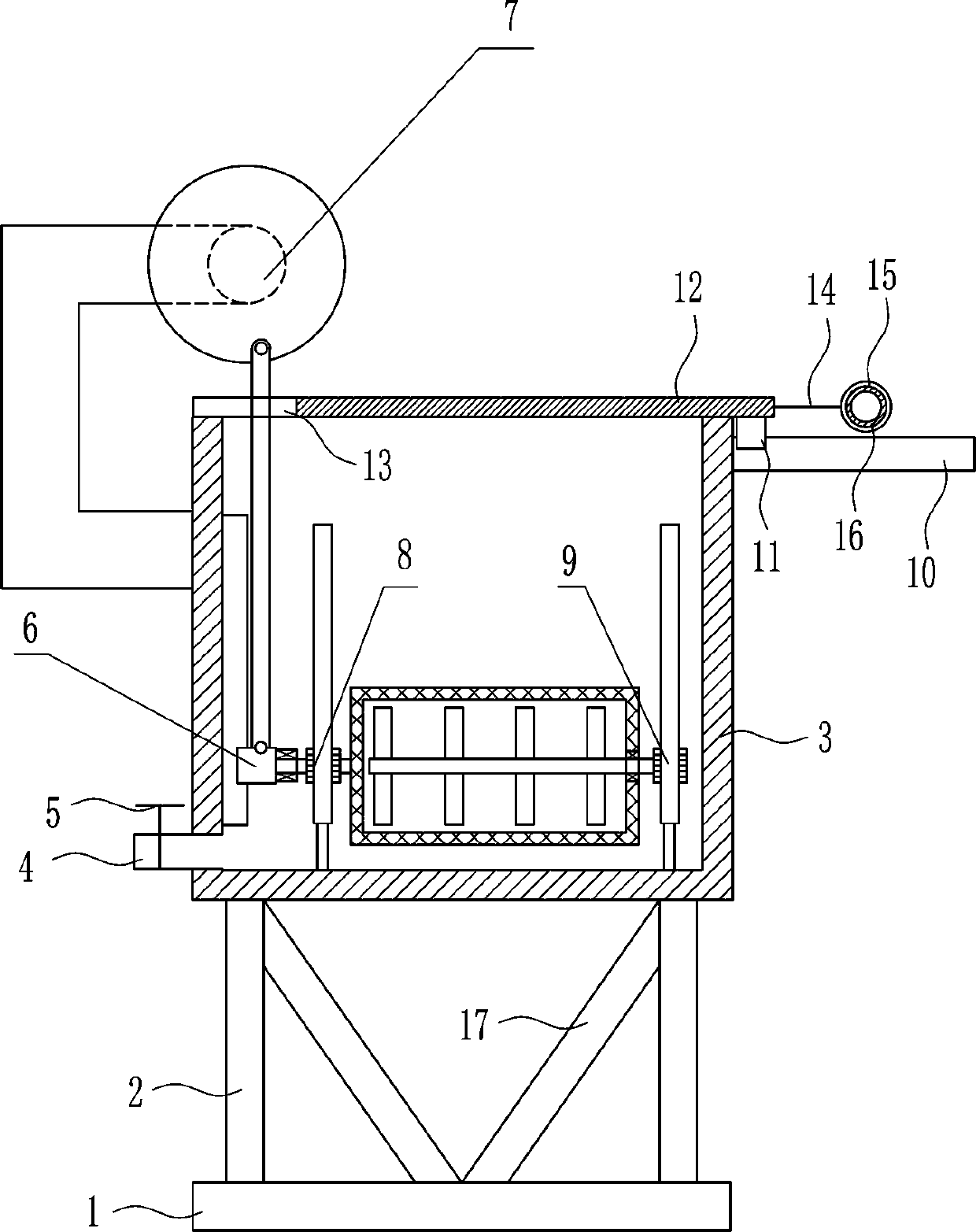 An extractant dilution device for rare earth extraction