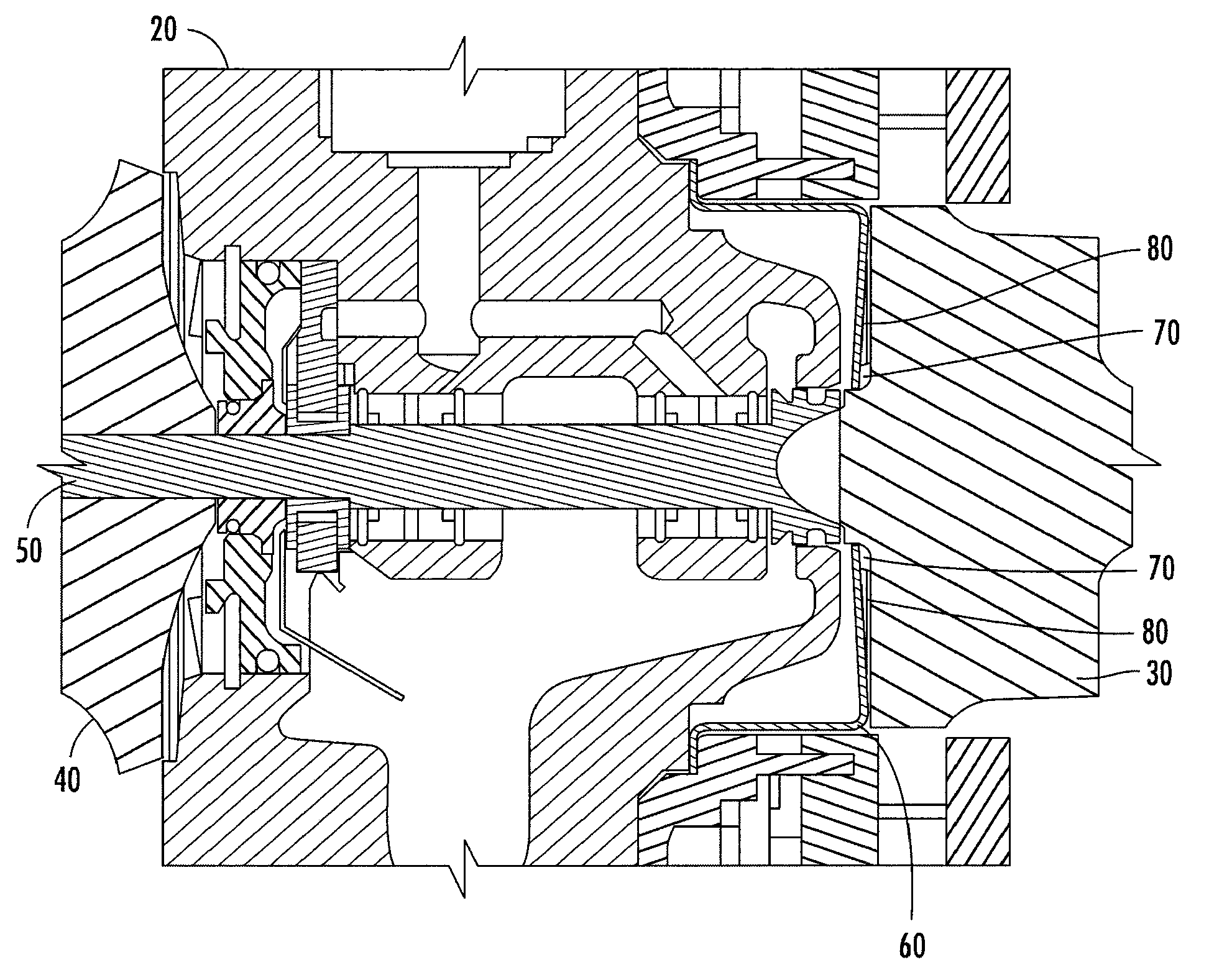 Turbine heat shield with ribs