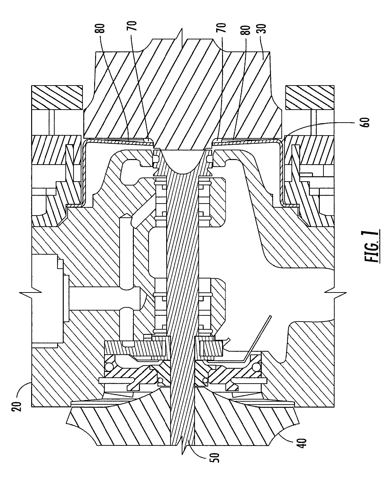 Turbine heat shield with ribs