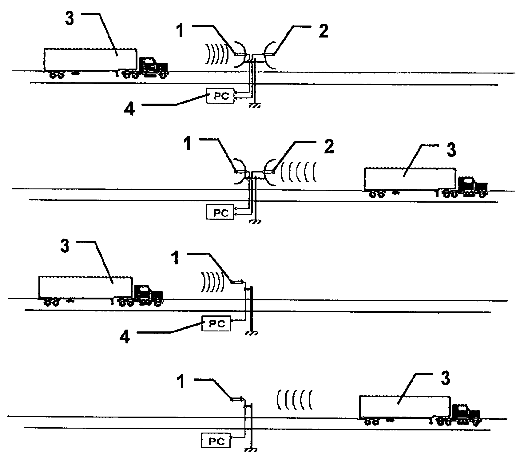 Truck acoustic data analyzer system