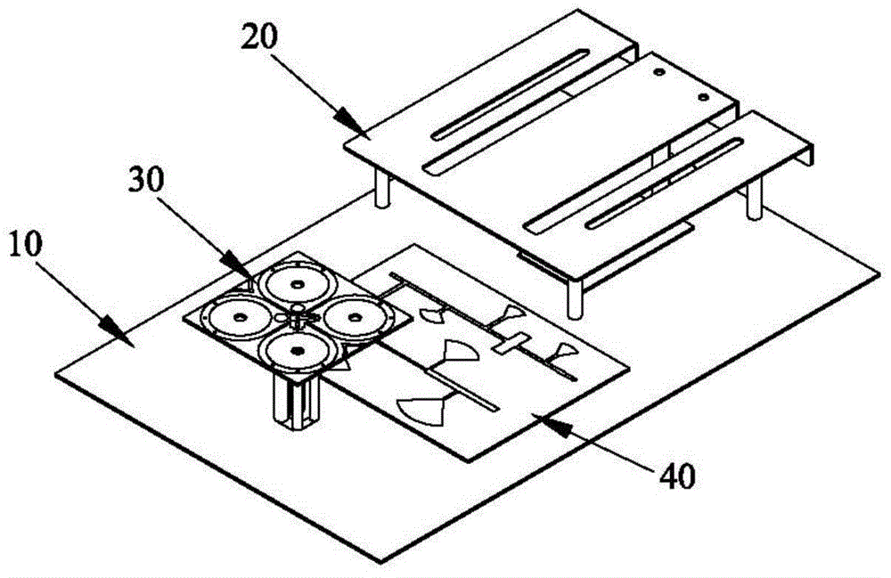 4G indoor wall-mounted gain antenna