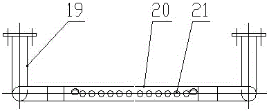 Forced air cooling structure of sliding bearing of high-speed self-lubricating motor