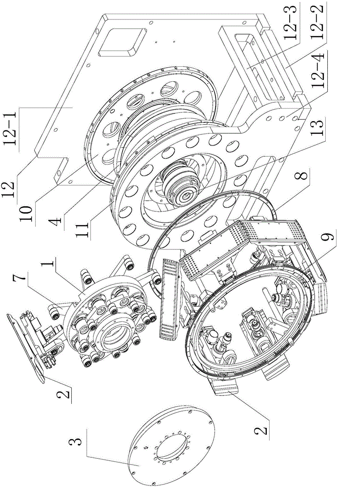 Elastic waist online breaking transfer device and method