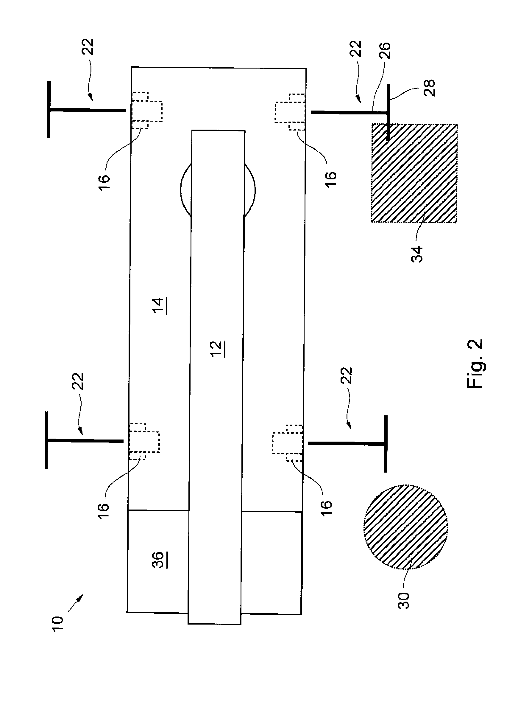 Utility vehicle with assistance system for positioning lateral ground supports