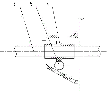 Novel screw take-up device of belt type conveyor