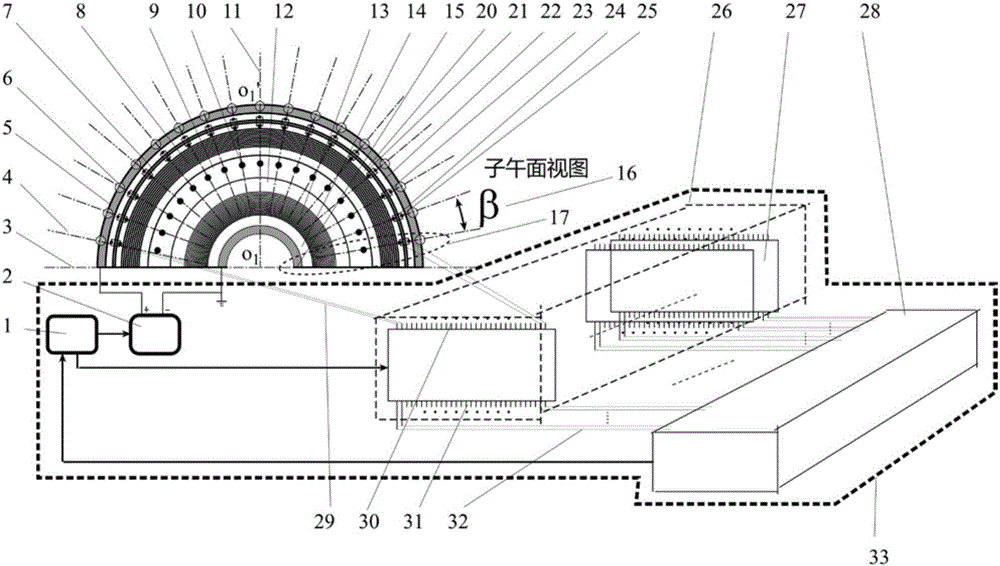 Flight object detection method based on double-channel alert quantum-dot compound eye system