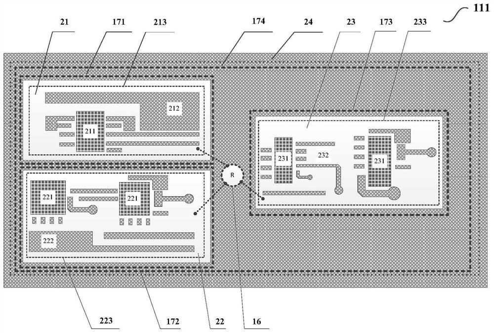 Airtight high-thermal-conductivity LCP packaging substrate and multi-chip system-in-package structure