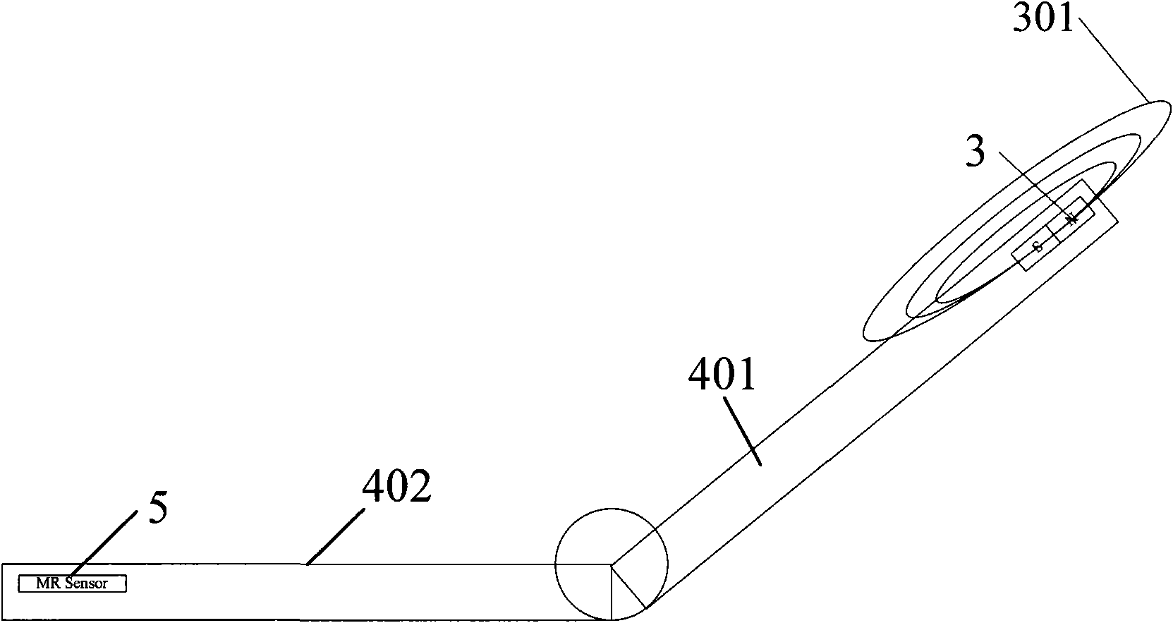 MR Sensor-based mobile phone state identification method and mobile phone