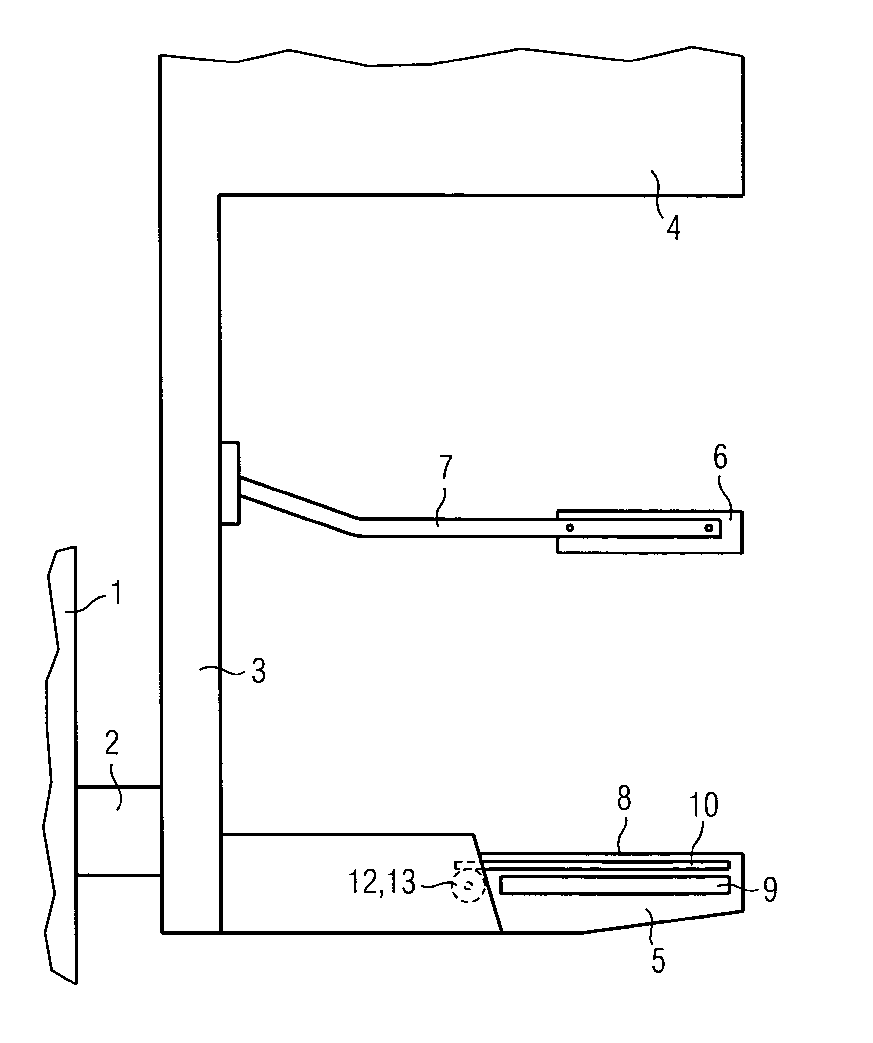 X-ray diagnostic device for mammography examinations