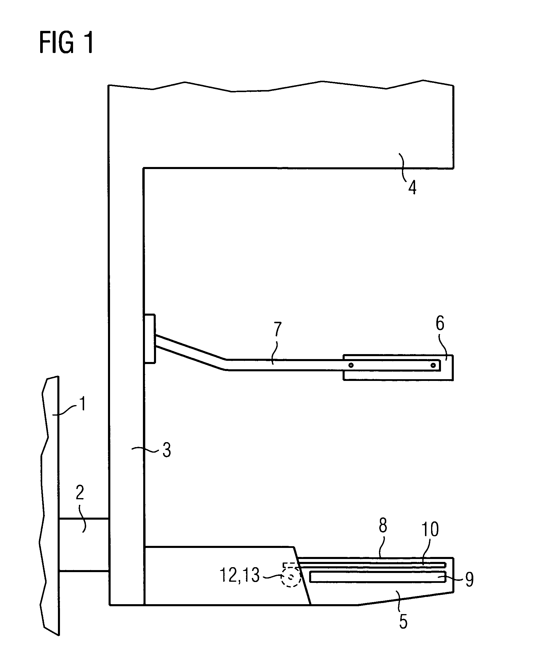 X-ray diagnostic device for mammography examinations