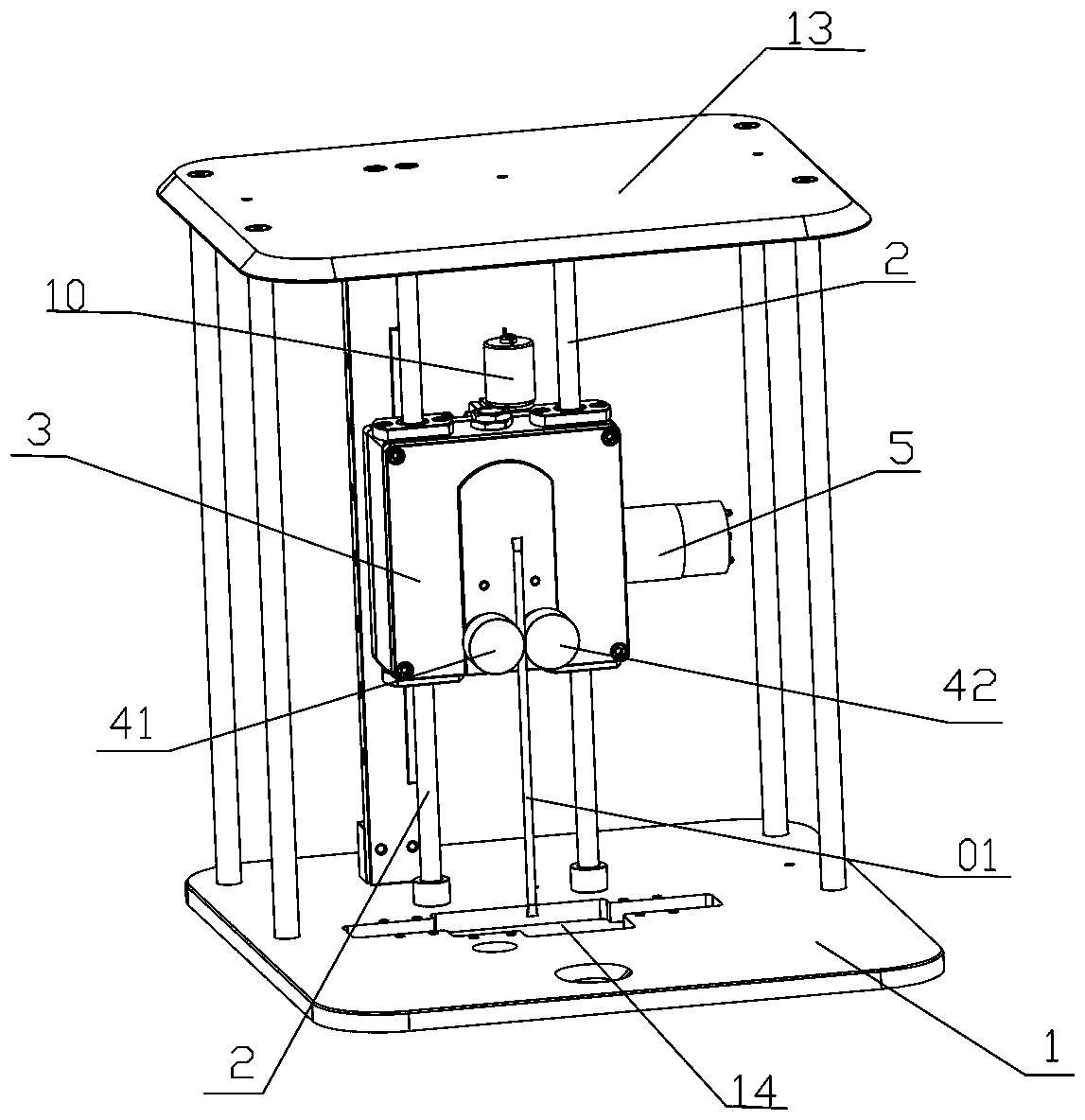 Hose blood drainage device