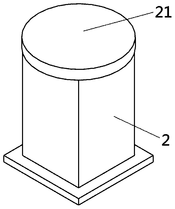 Automatic welding device and method for marine low-speed diesel engine branch pipe flange