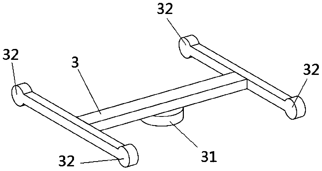 Automatic welding device and method for marine low-speed diesel engine branch pipe flange