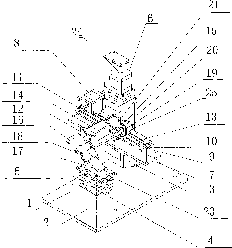 Automatic peripheral blood pushing device