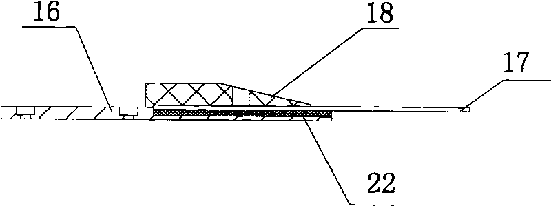 Automatic peripheral blood pushing device