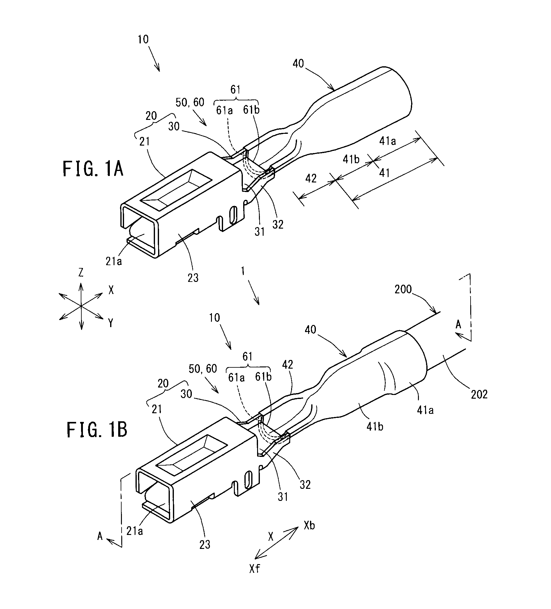 Crimp terminal, connection structural body, connector, wire harness, method of manufacturing crimp terminal, and method of manufacturing connection structural body