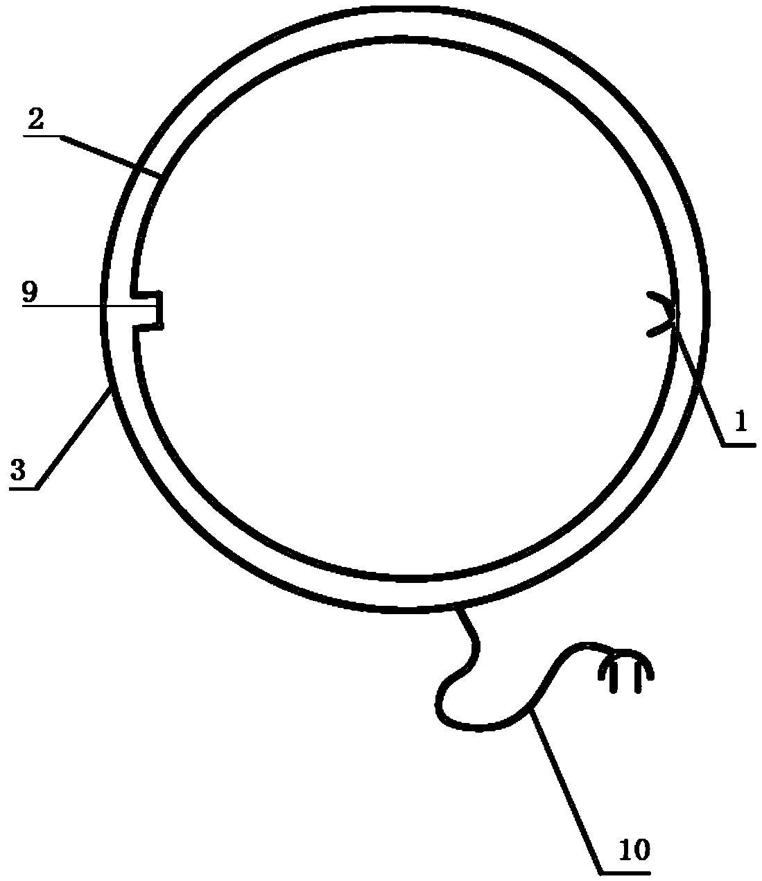 Water bucket for controlling liquid level height to be unchangeable and height control method thereof