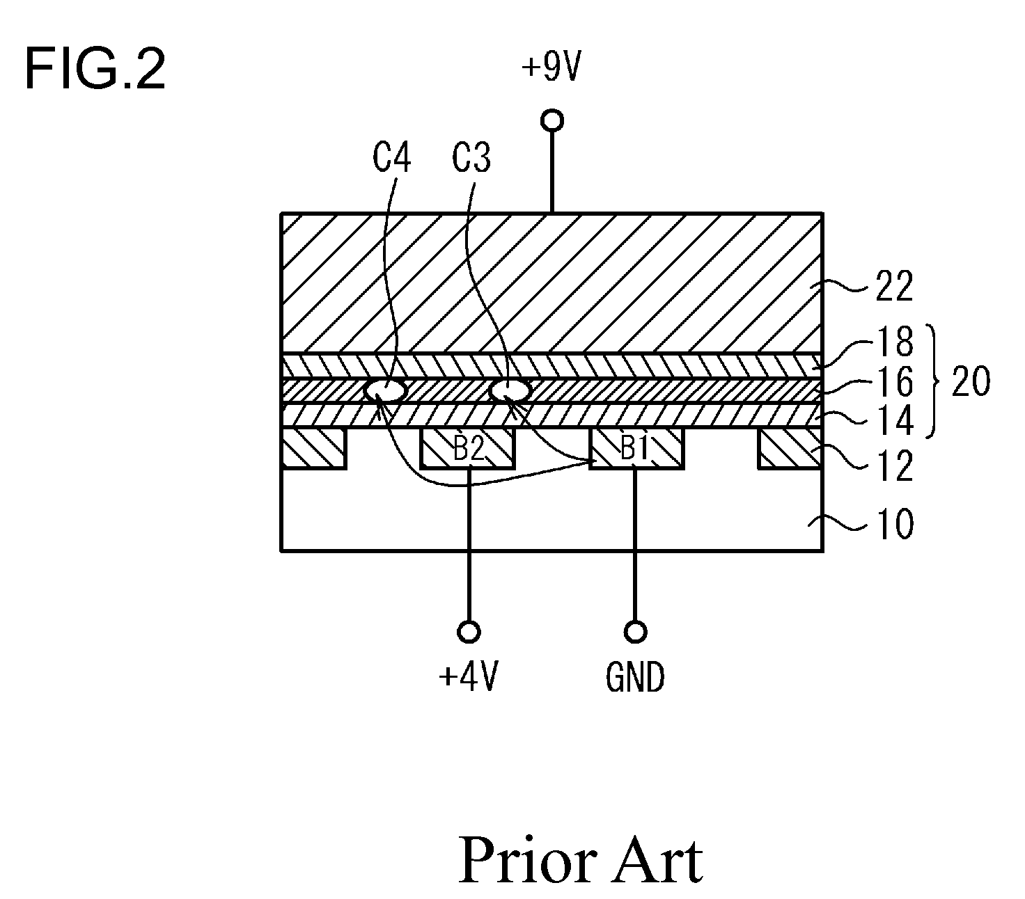 Mirror bit memory device applying a gate voltage alternately to gate