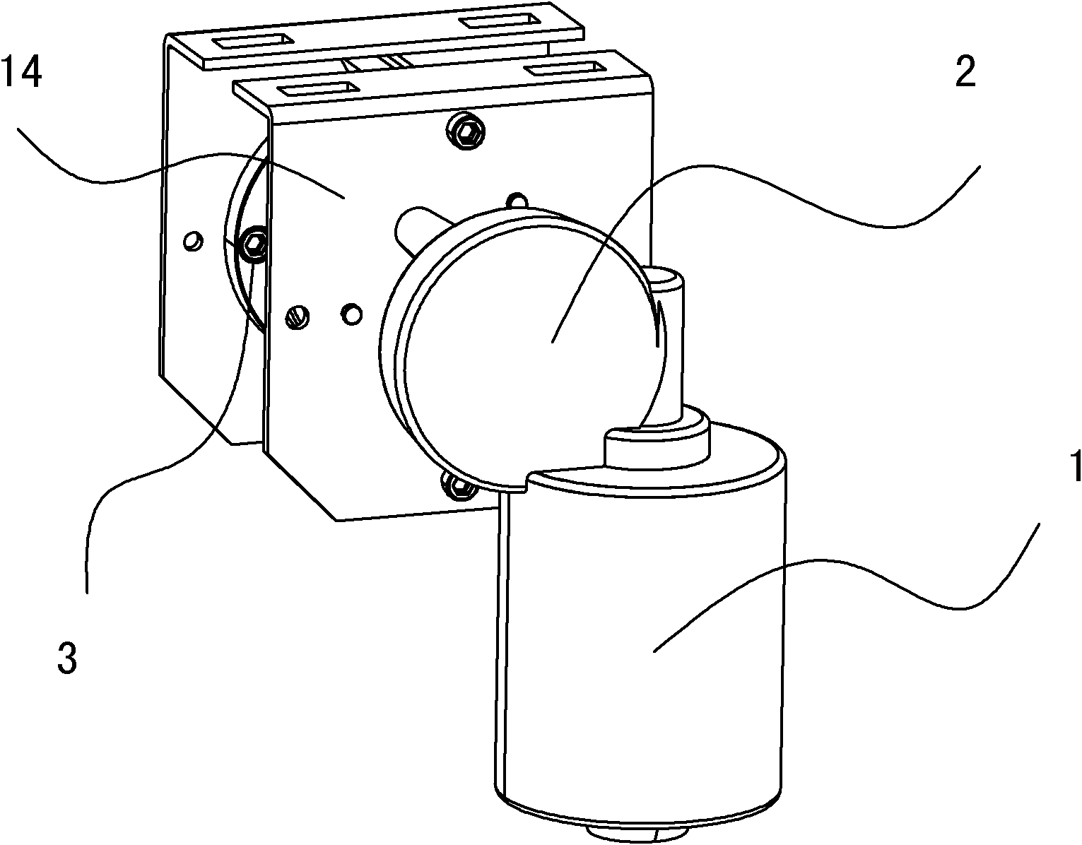 Electrical device for opening and closing folding door or window