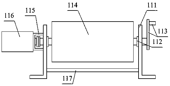 Building drainage stand pipe pigging test device