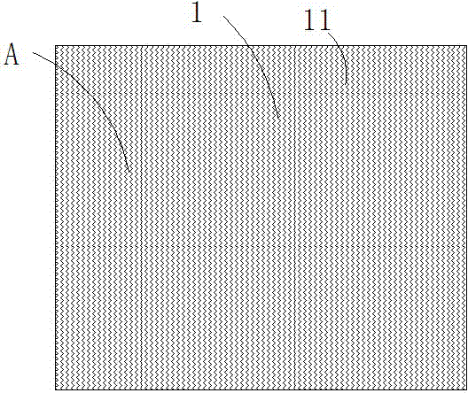 Fiber air-permeable mat with multi-layer structures and manufacture method thereof