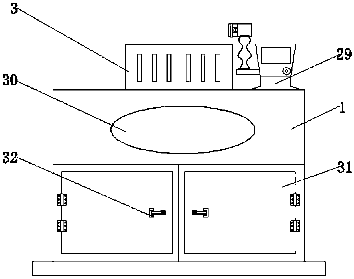 Automatic detection platform based on computer hardware